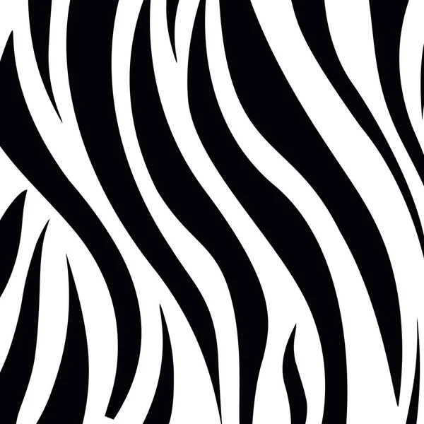 Pattern of zebra stripes.Vector illustration — Stock Vector