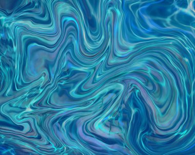 Mavi mermer desenli. Sıvı parlak mavi taş dokusu. Arka planların lüks tasarımı