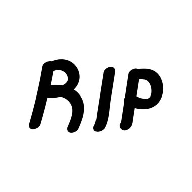 Elle yazılmış yazı yırtılması. vektör illüstrasyonu