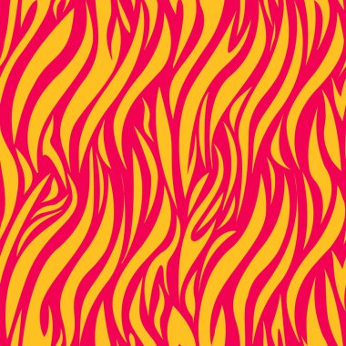 Zebra çizgilerinin kusursuz deseni. Vektör. 