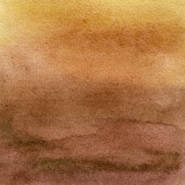 抽象茶色の水彩画の背景。手描きイラスト — ストック写真