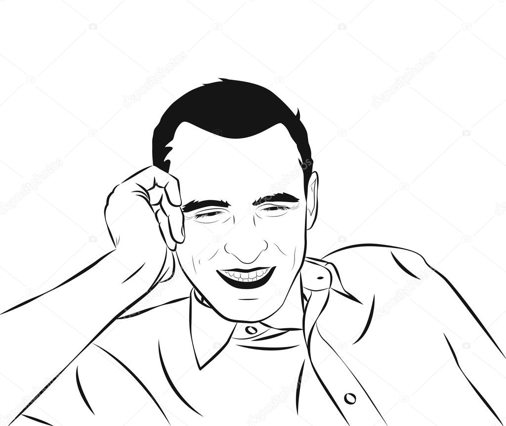 Happy Man Stock Vector C Elfijka 65730565