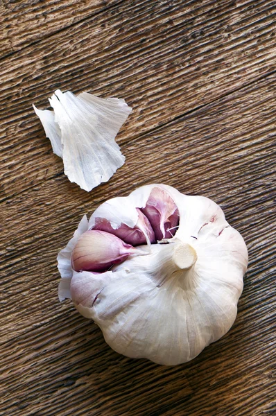 Луковица чеснока — стоковое фото