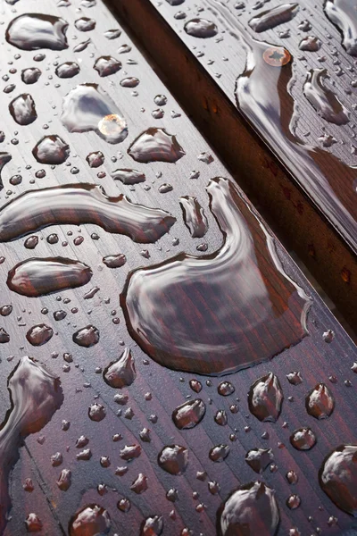 水の滴。雨の後. — ストック写真