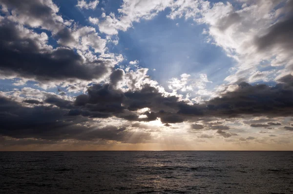 태양과 하늘 — 스톡 사진