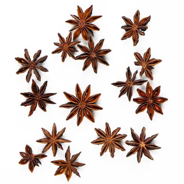 Star anise, star aniseed, or Chinese star anise — Stock Photo, Image