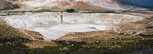 Grecja. Nisyros. Stefanos krater — Zdjęcie stockowe