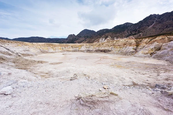 Grecja. Nisyros. Stefanos krater — Zdjęcie stockowe