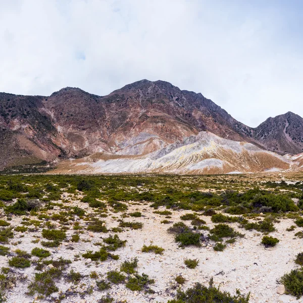 Podzimní krajina. Nisyros, řecký ostrov. — Stock fotografie