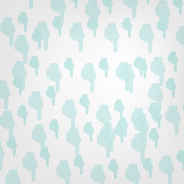 Gri el şekillerle vektör seamless modeli