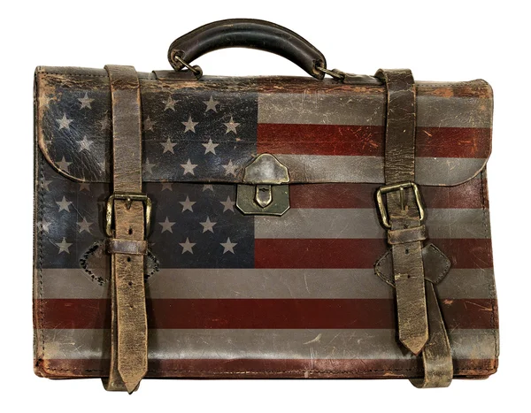 Patriotic Political Briefcase — Stock Photo, Image