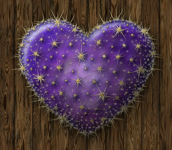 Cactus Heart — Stock Photo, Image