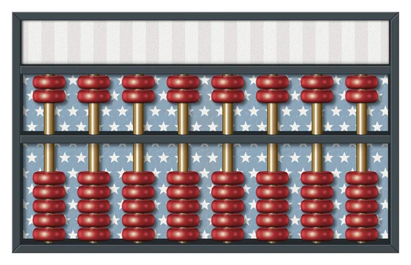 Republican Election Abacus — Stock Photo, Image