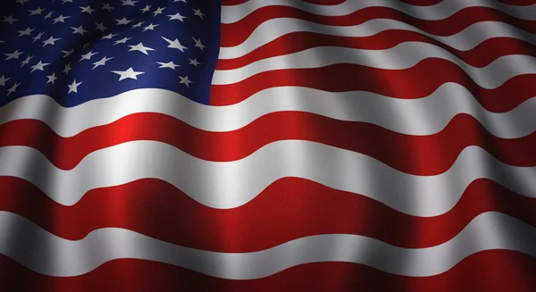 Vlag van de Verenigde Staten — Stockfoto