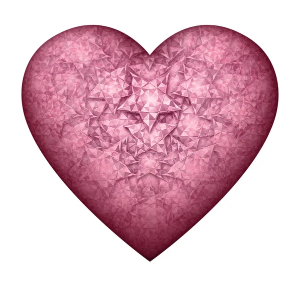 Precious Stone Heart — Stock Photo, Image