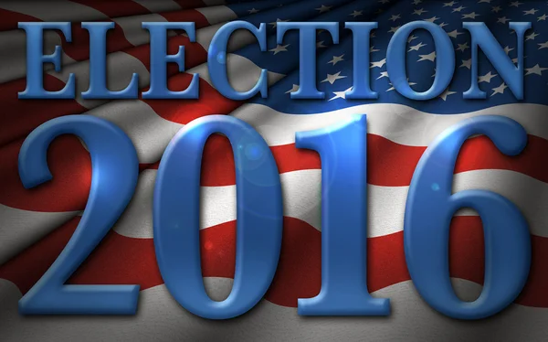 Election 2016 Flag — Stock Photo, Image