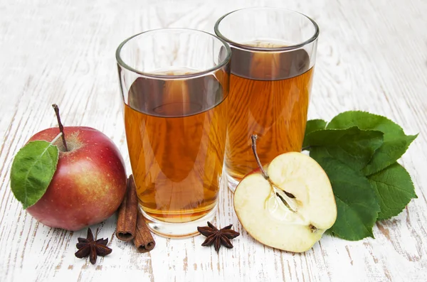 Jugo de manzana — Foto de Stock