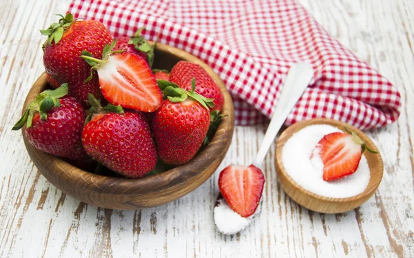 Fresas frescas — Foto de Stock