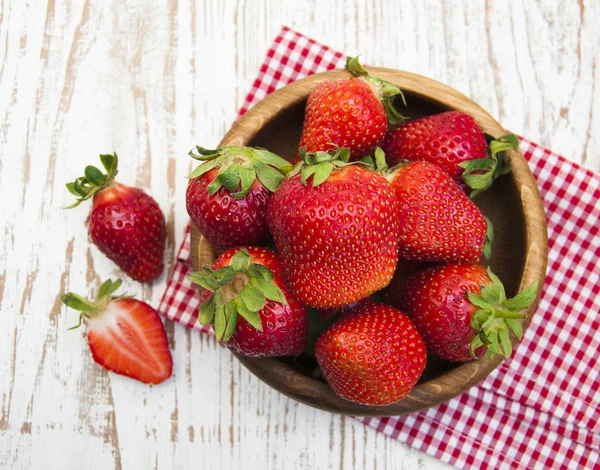 Fresh strawberries — Stock Photo, Image