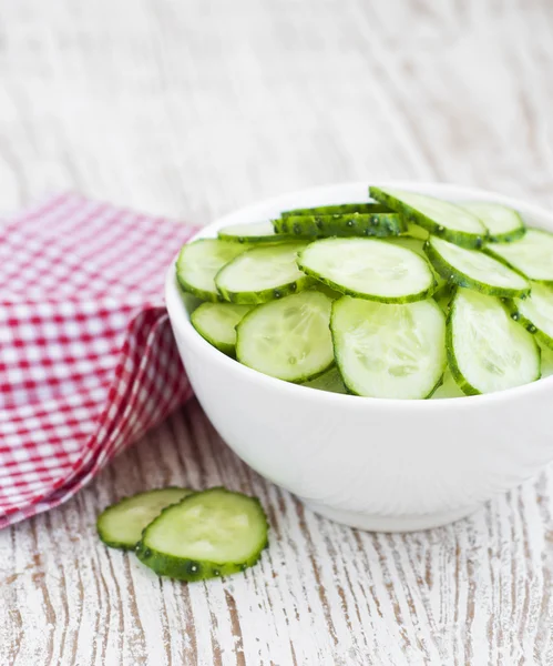 Salada de pepino — Fotografia de Stock