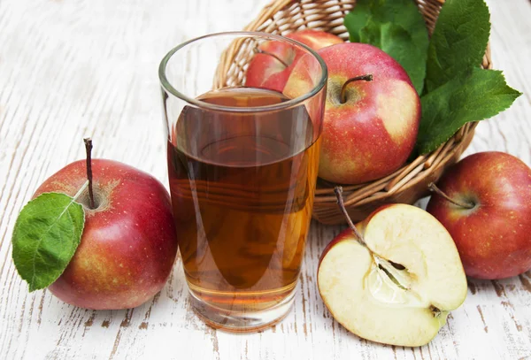 Jugo de manzana — Foto de Stock