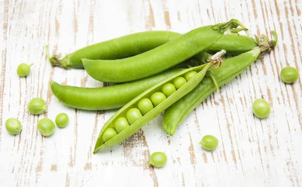 Fresh Garden Peas — Stock Photo, Image