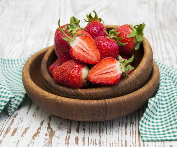 Fresas frescas — Foto de Stock