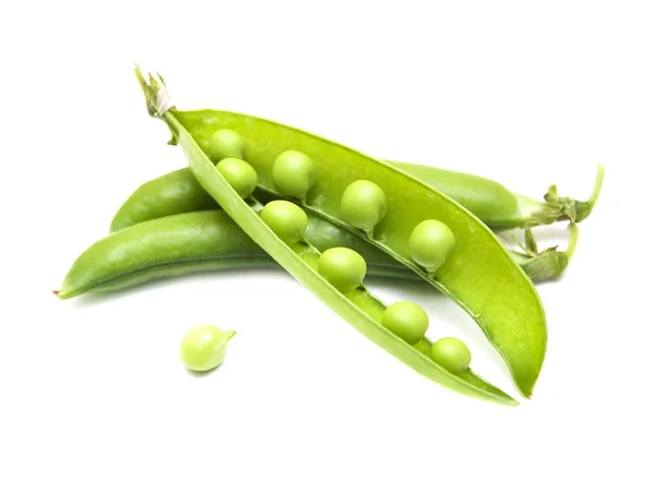 Fresh green pea in the pod — Stock Photo, Image