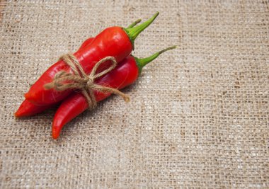 Kırmızı acı biber.