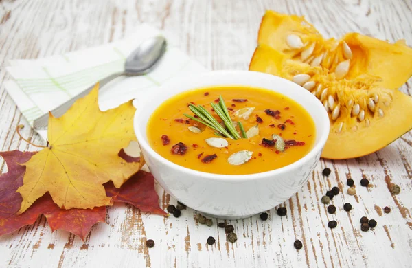 Soupe de citrouille — Photo