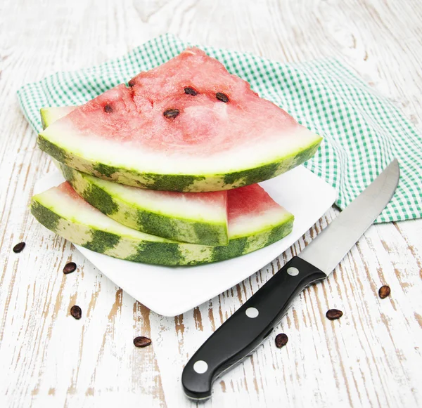 Slices of watermelon — Stock Photo, Image