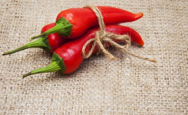 Kırmızı acı biber.