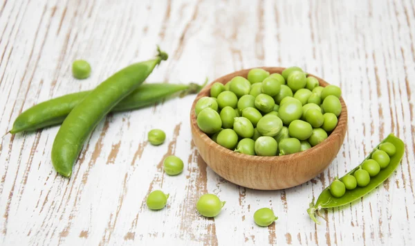 Fresh Garden Peas — Stock Photo, Image