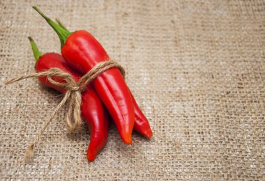 Kırmızı acı biber.