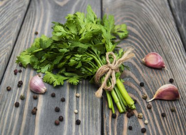 taze yeşil kişniş