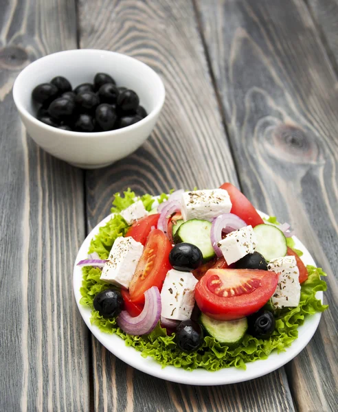 Fresh Greek salad — Stock Photo, Image