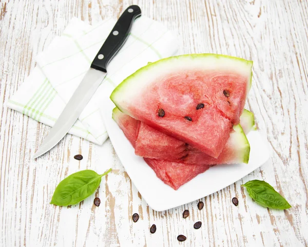 Slices of watermelon — Stock Photo, Image