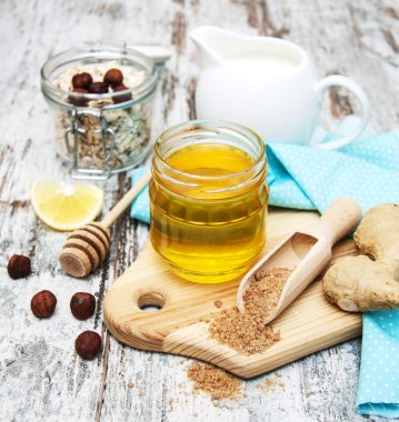 Sağlıklı kahvaltı.