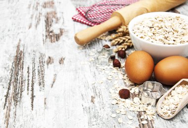 pişirme için malzemeler