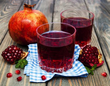 İki bardak nar suyu