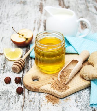 Sağlıklı kahvaltı.