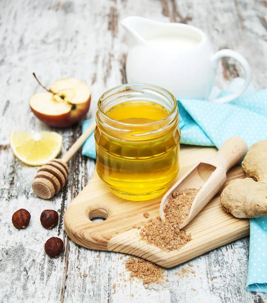 Sağlıklı kahvaltı.