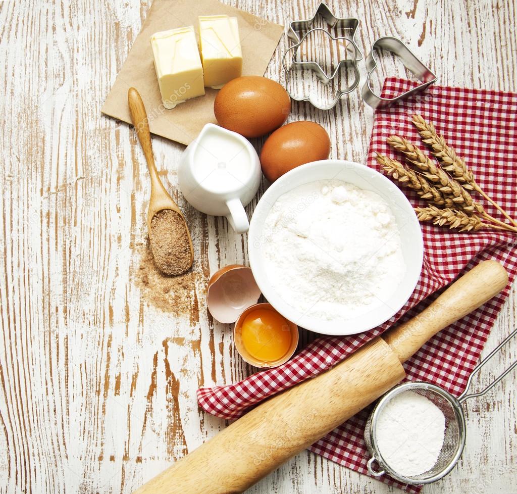 Baking ingredients 