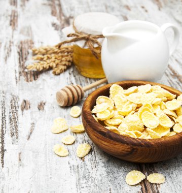 Sağlıklı kahvaltı.