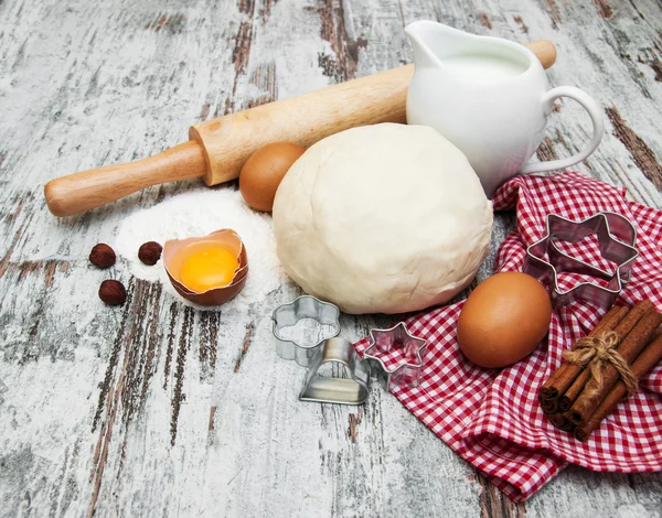 Baking ingredients — Stock Photo, Image