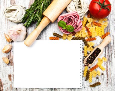yemek tarifleri için defter