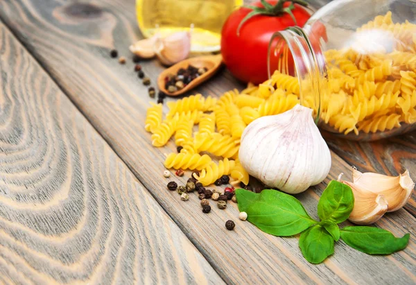 Ingredienti della pasta — Foto Stock