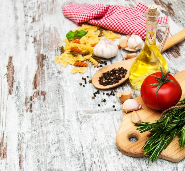 Pasta ingredienser — Stockfoto