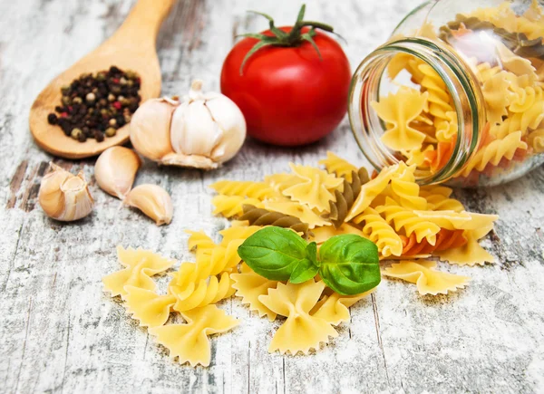 Pasta ingredients — Stock Photo, Image