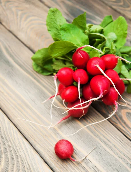 Świeże rzodkiewki organicznych — Zdjęcie stockowe